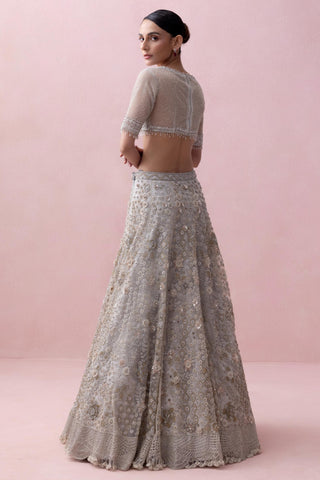 Gray reverie-festive lehenga set