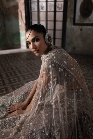 Multicolor oraan lehenga set