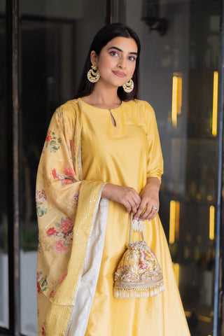 Yellow elora potli