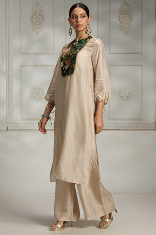 Ivory tunic set
