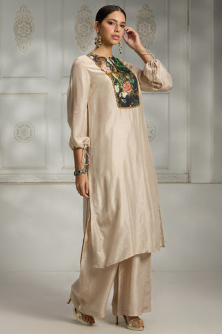 Ivory tunic set