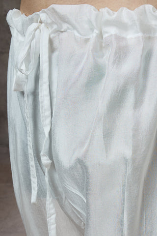 Blue solid koti with kurta set