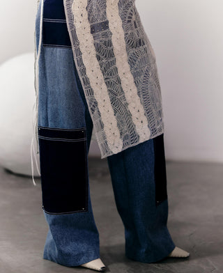 Denim Trousers Classic Wear - Blue Denim Pant by Essé