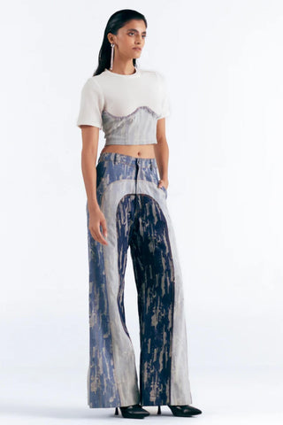 Denim Trousers Modern Denim - Blue Triple Pant by Essé