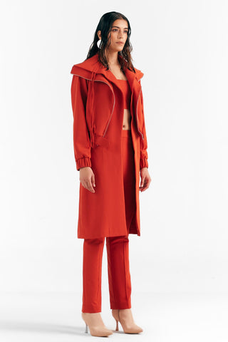 Bomber Trench Set Bold Wear - Red Vermillion Set by Essé