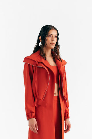 Bomber Trench Set Bold Wear - Red Vermillion Set by Essé