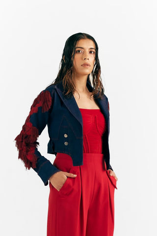 Corset Jumpsuit Bold Wear - Red Crimson Jumpsuit by Essé