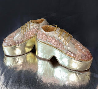 Twilight rose gold x gold luxe sneakers