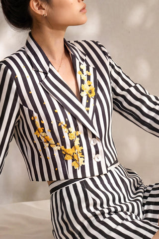 Blazer set for Contemporary Wear - Ludo Free Move by Nautanky