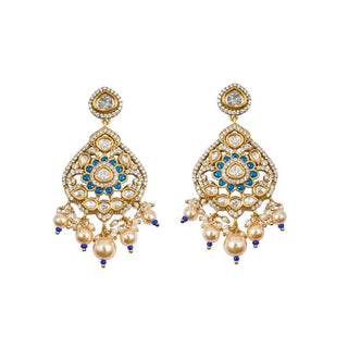 Necklace Set for Indian Weddings – Blue Gauranga by Amraani