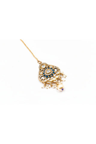 Necklace Set for Indian Weddings – Blue Gauranga by Amraani