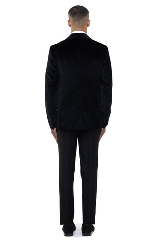 Black shawl lapel tuxedo set