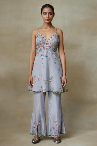 Gray Kurta Set for Indian Wedding – Fancoin by Shasha Gaba