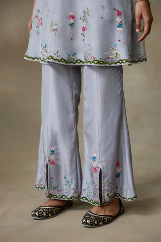 Gray Kurta Set for Indian Wedding – Fancoin by Shasha Gaba