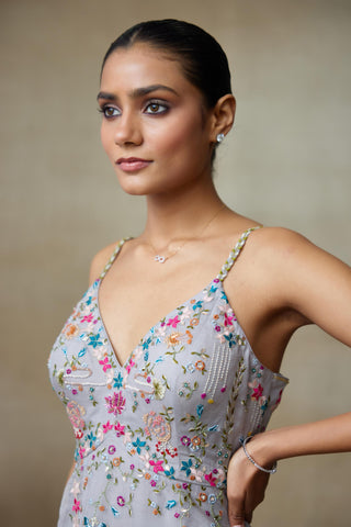 Gray Kurta Set for Indian Wedding – Fancoin by Shasha Gaba