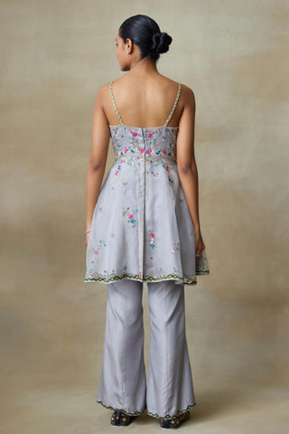 Gray Kurta Set for Indian Wedding – Fancoin by Shasha Gaba