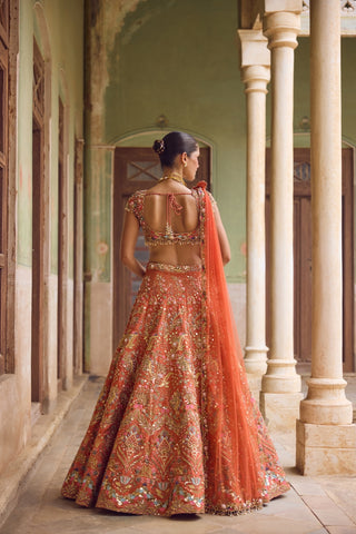 GUL03 Bahaar Lehenga by Tamanna Punjabi Kapoor at Mrs. G