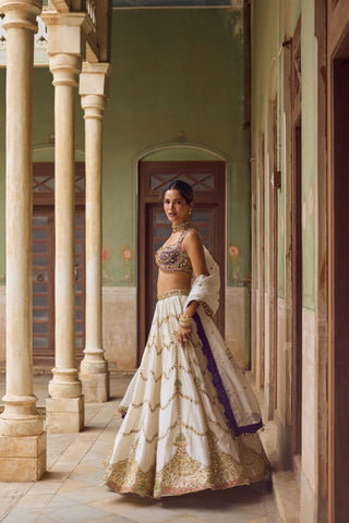 GUL04 Chaand Lehenga by Tamanna Punjabi Kapoor at Mrs. G