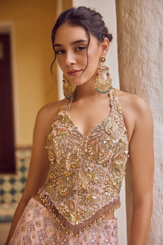 GUL06 Inaya Sharara Set by Tamanna Punjabi Kapoor at Mrs. G