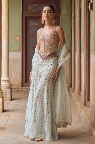 GUL13 Zara Sharara Set by Tamanna Punjabi Kapoor at Mrs. G