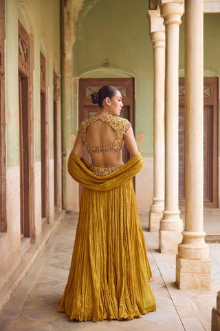 GUL14 Zoya Lehenga by Tamanna Punjabi Kapoor at Mrs. G