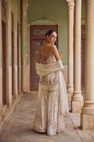 GUL15 Mahnoor Sharara Set by Tamanna Punjabi Kapoor at Mrs. G