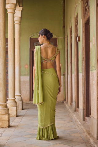 GUL16 Inaara Saree by Tamanna Punjabi Kapoor at Mrs. G