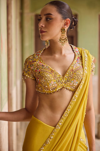 GUL21 Iqra Saree by Tamanna Punjabi Kapoor at Mrs. G