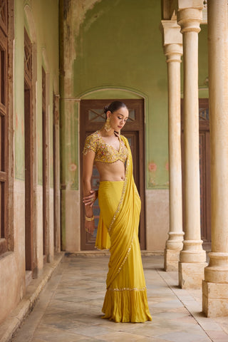 GUL21 Iqra Saree by Tamanna Punjabi Kapoor at Mrs. G