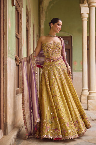 GUL23 Jannat Lehenga by Tamanna Punjabi Kapoor at Mrs. G