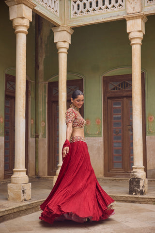 GUL26 Saba Lehenga by Tamanna Punjabi Kapoor at Mrs. G
