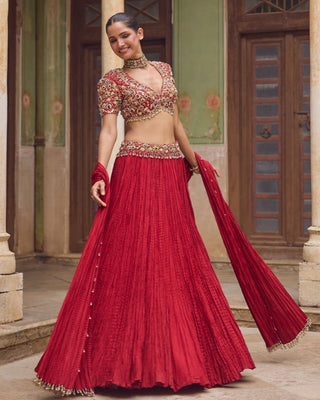 GUL26 Saba Lehenga by Tamanna Punjabi Kapoor at Mrs. G