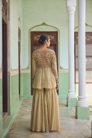 GUL30 Nazia Gharara Set by Tamanna Punjabi Kapoor at Mrs. G