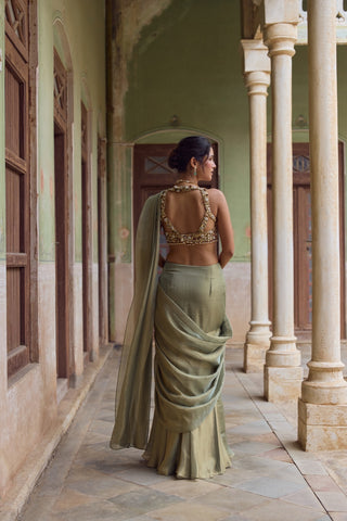 GUL32 Roohi Saree by Tamanna Punjabi Kapoor at Mrs. G