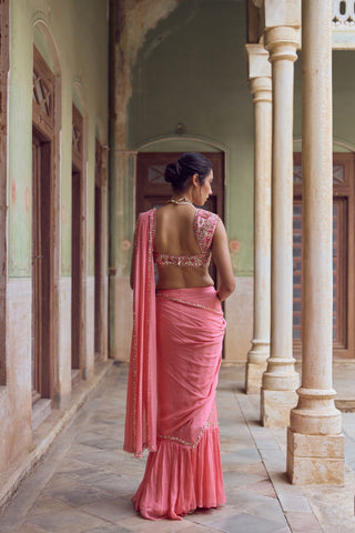 GUL35 Dua Saree by Tamanna Punjabi Kapoor at Mrs. G