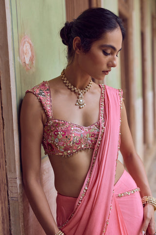GUL35 Dua Saree by Tamanna Punjabi Kapoor at Mrs. G