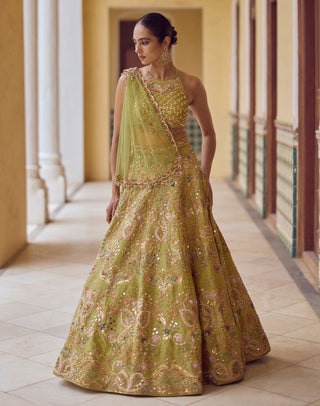 GUL38 Sitaara Lehenga by Tamanna Punjabi Kapoor at Mrs. G