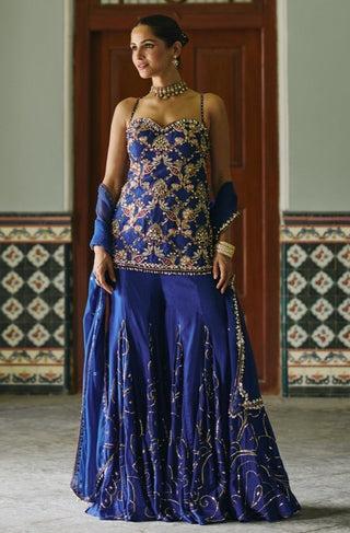 GUL40 Aasma Gharara Set by Tamanna Punjabi Kapoor at Mrs. G