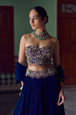 GUL43 Saira Lehenga by Tamanna Punjabi Kapoor at Mrs. G