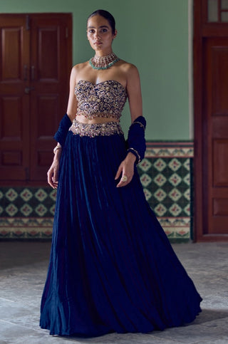GUL43 Saira Lehenga by Tamanna Punjabi Kapoor at Mrs. G
