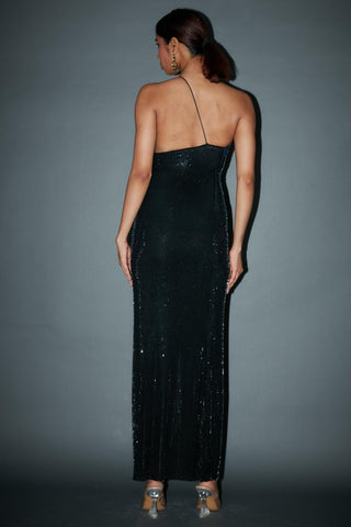 Black dililah diwali jaaneman dress