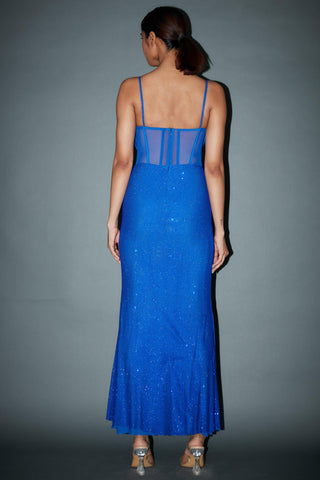 Blue joanna diwali jaaneman dress