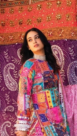 Kurta Set Heritage Wear - Multicolor Miraaya Heirloom Kurta Set by Banjara Trail