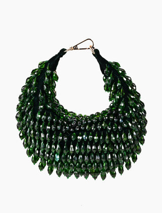 embellished hobo bag for Indian Wedding – Ophelia green bag by House of Kosha