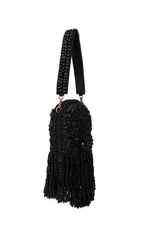 Capsule bag for Contemporary Wear - Black Azmat accessory by House of Kosha