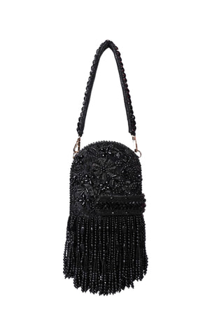 Capsule bag for Contemporary Wear - Black Azmat accessory by House of Kosha