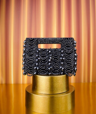 Clutch Bag Contemporary Wear Blue Amyra Clutch by House of Kosha