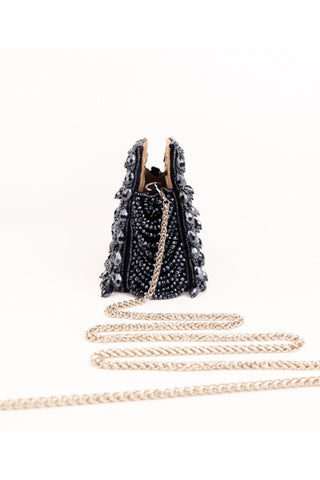 Clutch Bag Contemporary Wear Blue Amyra Clutch by House of Kosha