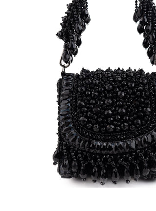 Mini Bag Contemporary Wear Black Josy Bag by House of Kosha