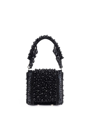 Mini Bag Contemporary Wear Black Josy Bag by House of Kosha
